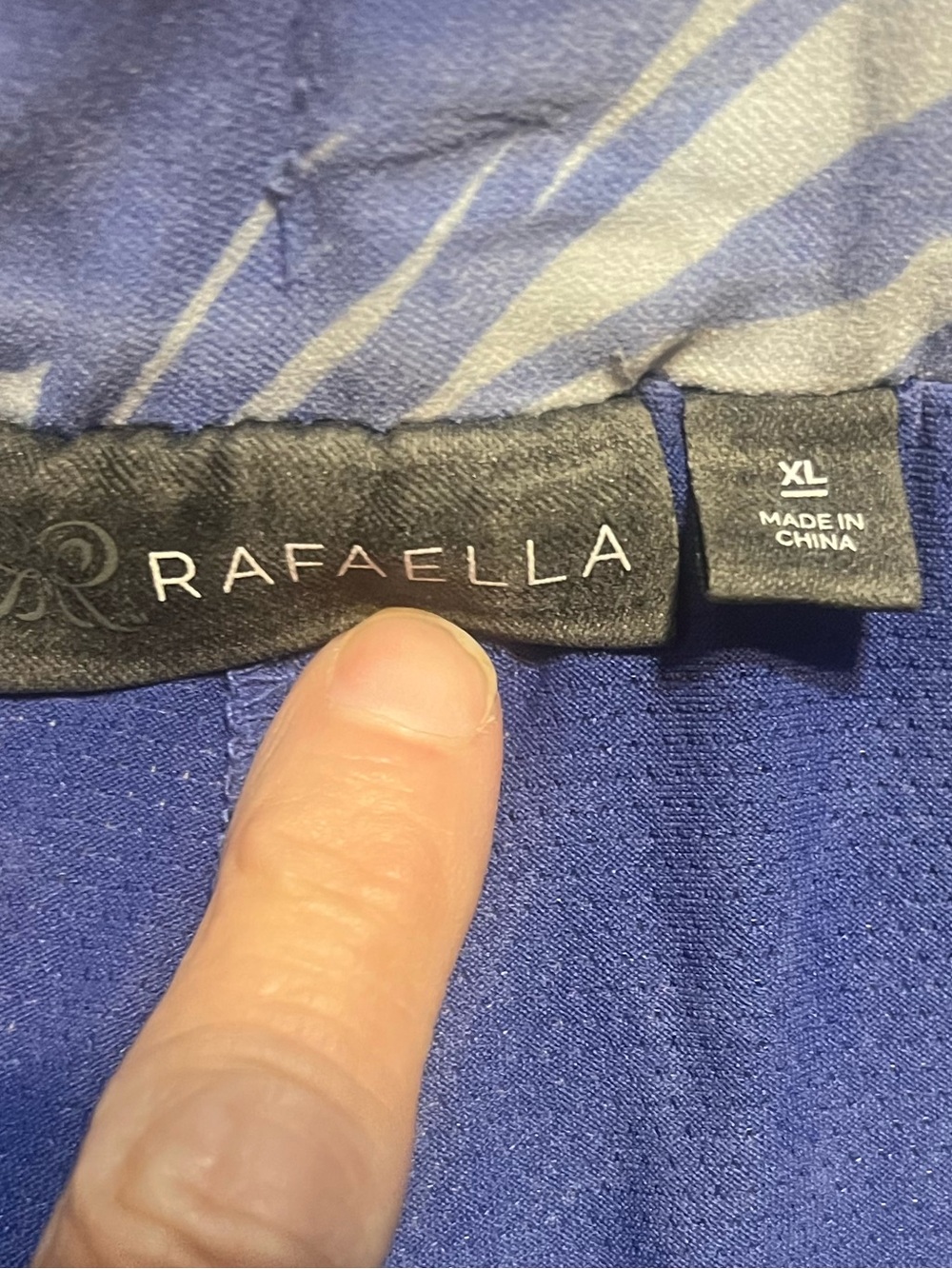 Rafaella Floral Mini Skort in Blue, Yellow & Green - Picture 4 of 5